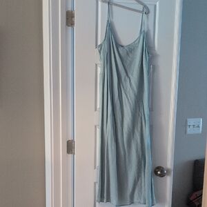Old Navy Light Blue Midi Dress
